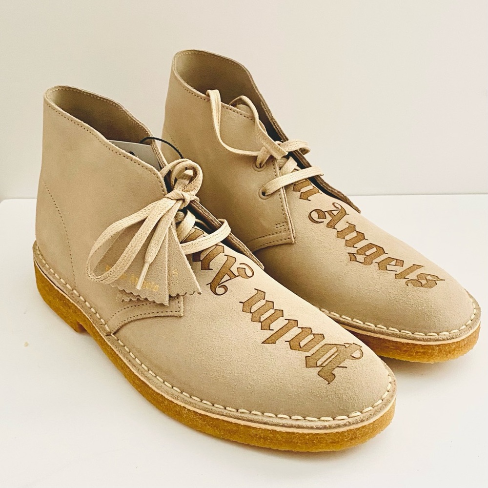 NWT: PALM ANGELS x CLARK | Logo Desert Chukka Boot